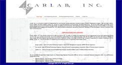 Desktop Screenshot of carlabinc.com