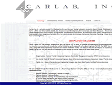 Tablet Screenshot of carlabinc.com